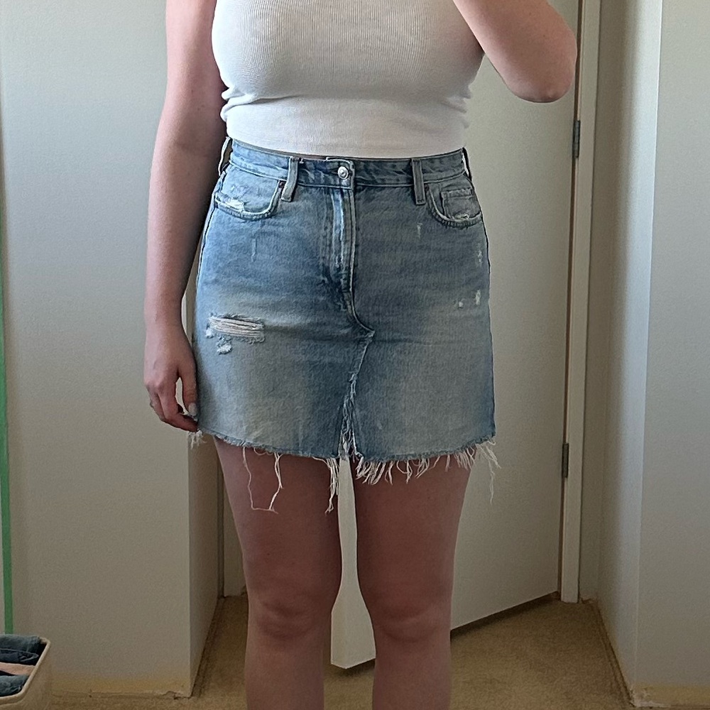 H&M denim skirt